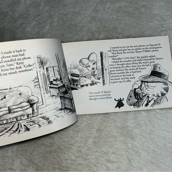 Garfield Storybook by Jim Davis lot of 2 1986& 1990 prints - Picture 6 of 11